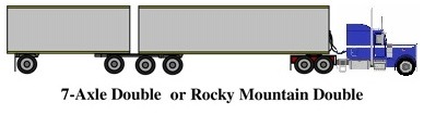 Rocky Mountain Double (7 axles)