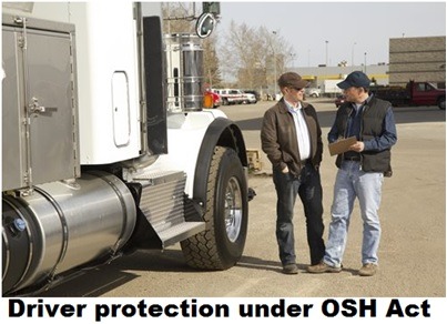 Driver Protection under OSH Act